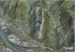 Neron vers Grenoble par Google Earth en relief
