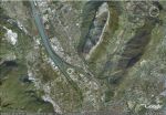 Neron vers Grenoble par Google Earth (vue du dessus)